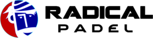Logo di Radical Padel, app dove si possono prenotare i campi di padel